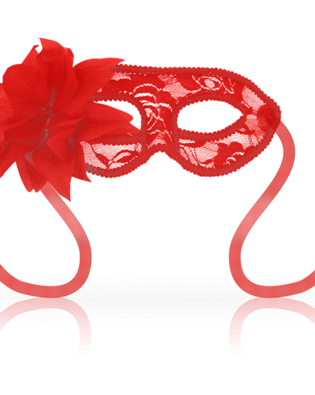 OHMAMA - MASKEN MASKEN MIT SPITZE UND ROTEN BLUMEN