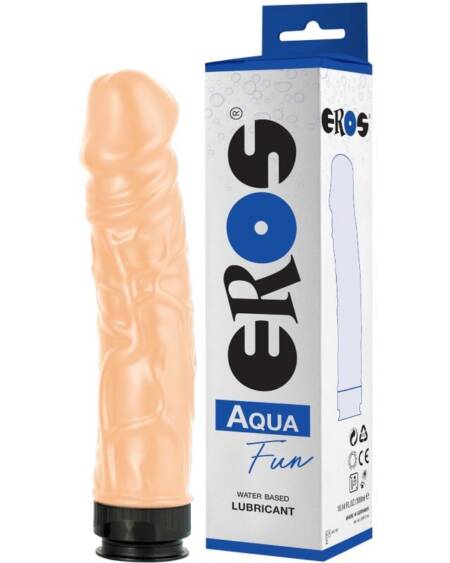 EROS - AQUA FUN DILDO UND SCHMIERMITTEL AUF WASSERBASIS