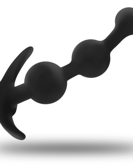 OHMAMA - GEBOGENER SILIKON-ANALSTECKER 13 CM