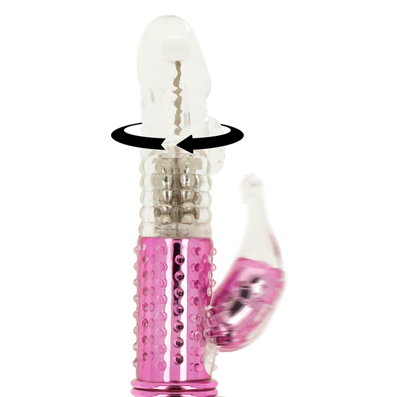 OHMAMA - VIBRATOR MIT ROTATIONSFUNKTION UND KLITORISTIMULATOR – Bild 2