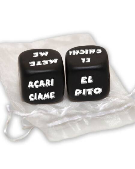 DIABLO PICANTE - 2 AKTION-WÜRFEL UND KÖRPERTEIL