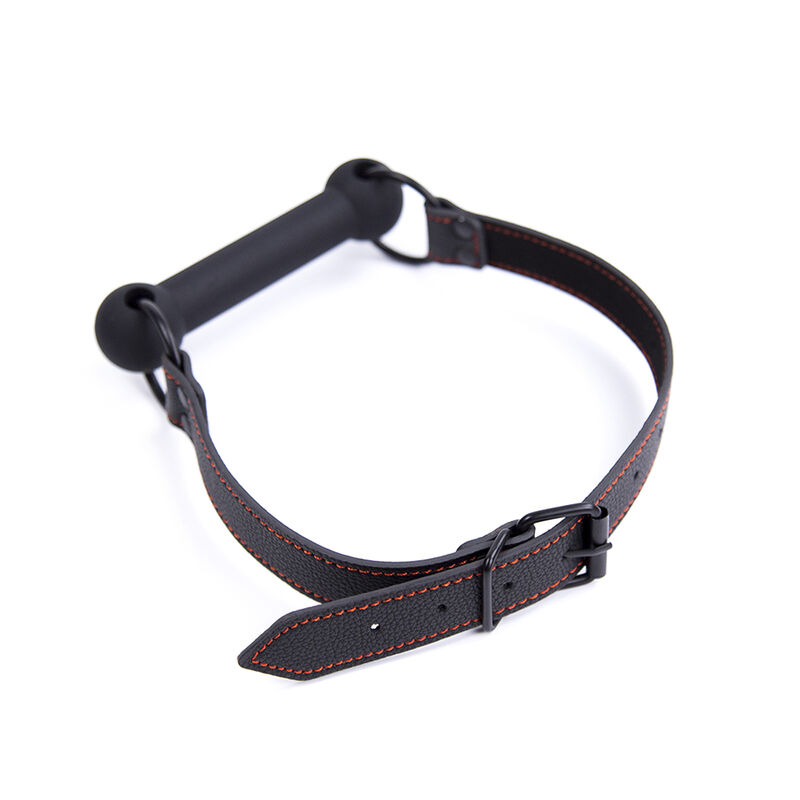 OHMAMA FETISH - KNOCHENKnebel MIT PU-RIEMEN – Bild 2