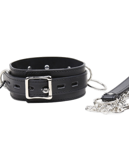 OHMAMA FETISH - SUBMISSION-HALSKETTE MIT 3 RINGEN