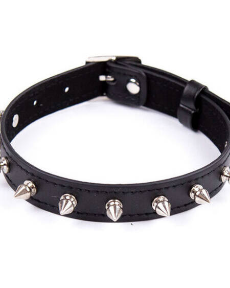 OHMAMA FETISH - KRAGEN SPIKES PUNKKRAGEN