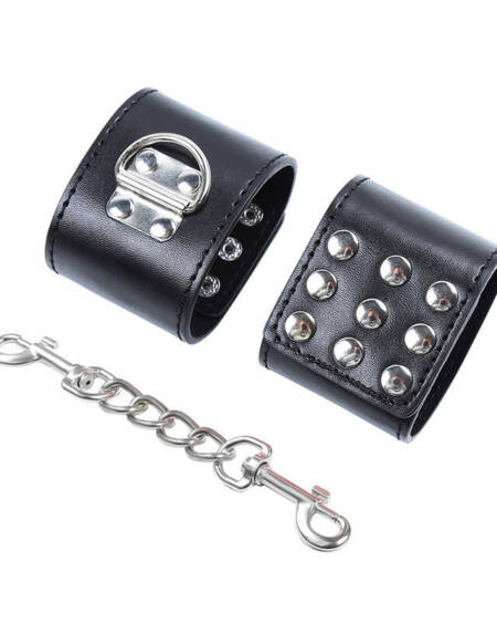 OHMAMA FETISH - HANDGELENKFÜHREN AUS METALL MIT SCHNAPPBEFESTIGUNG