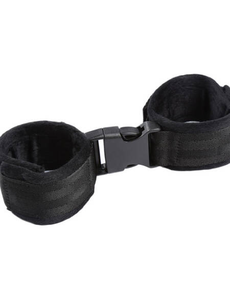 OHMAMA FETISH - HANDGELENKFesselN AUS NYLON MIT HAKEN- UND SCHLEIFENVERSCHLUSS