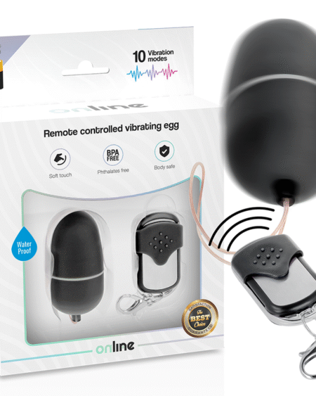 ONLINE - FERNBEDIENUNG VIBRIERENDES EI M SCHWARZ