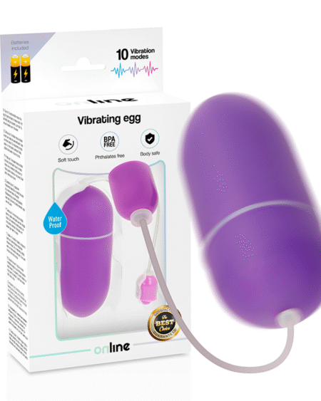 ONLINE - WASSERDICHTES VIBRATIONSEI IN FLIEDER