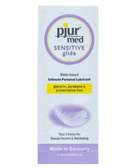 PJUR - MED SENSITIVE GLIDE SCHMIERMITTEL AUF WASSERBASIS 2 ML