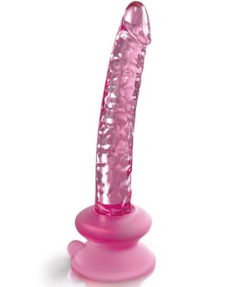 ICICLES - N. 86 GLASDILDO MIT SAUGNAPF