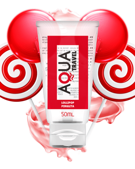 AQUA TRAVEL - LOLLIPOP FLAVOUR SCHMIERMITTEL AUF WASSERBASIS - 50 ML