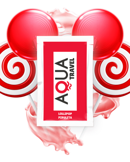 AQUA TRAVEL - SCHMIERMITTEL AUF WASSERBASIS MIT LOLLIPOP-GESCHMACK 6 ML