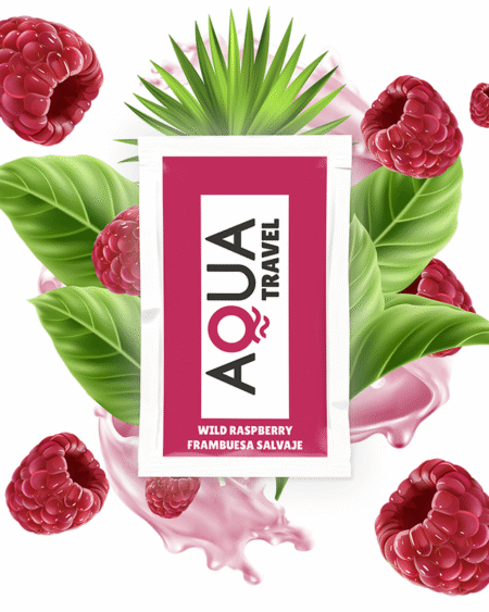 AQUA TRAVEL - SCHMIERMITTEL AUF WASSERBASIS MIT WILD-HIMBEER-GESCHMACK 6 ML