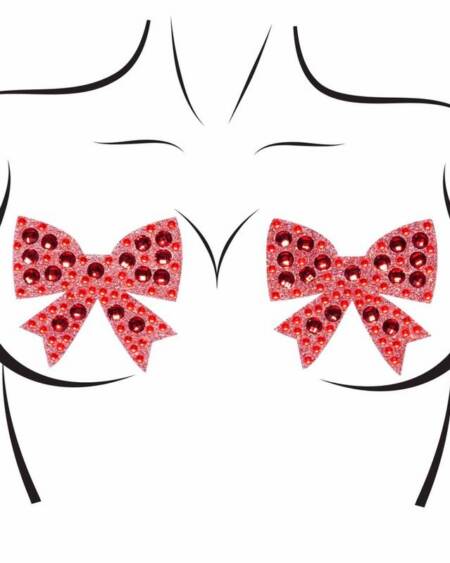 LEG AVENUE - BOWS NIPPELABDECKUNGEN, EINE GRÖSSE