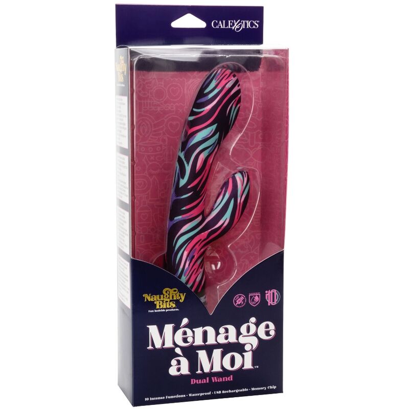 CALEXOTICS - MENAGE A MOI DUAL WAND VIBRATOR – Bild 9