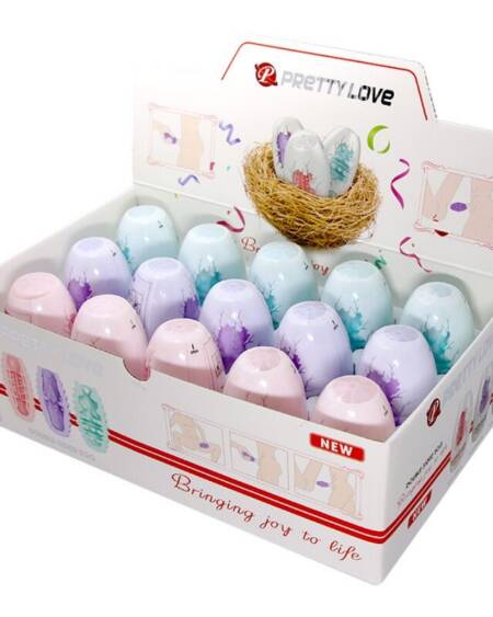 PRETTY LOVE - DOPPELSEITIGES MASTURBATOR-EI 15 EINHEITEN