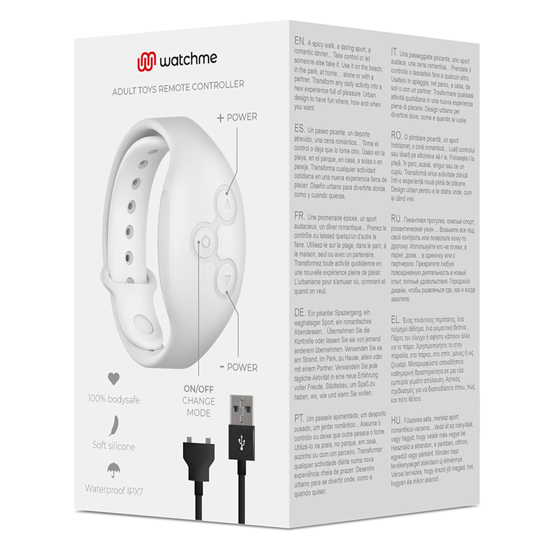 WATCHME - WIRELESS-TECHNOLOGIE-UHR WEISS – Bild 12