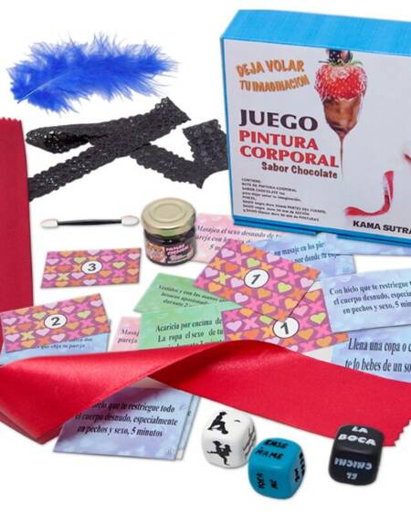 DIABLO PICANTE - WÜRFELSPIEL MIT KÖRPERFARBE