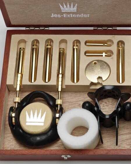 JES-EXTENDER - VERGOLDETE PENISVERGRÖSSERUNG