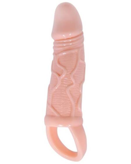 BAILE - PENISVERLNGERUNGSHÜLLE MIT GURT FÜR HODEN 13.5 CM