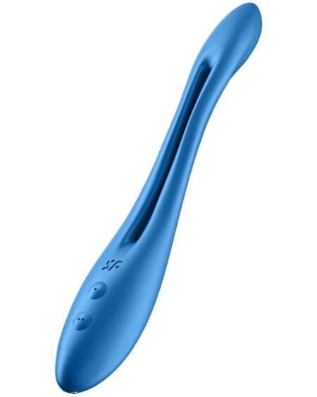 SATISFYER - ELASTIC GAME MULTI VIBRATOR BLAU
