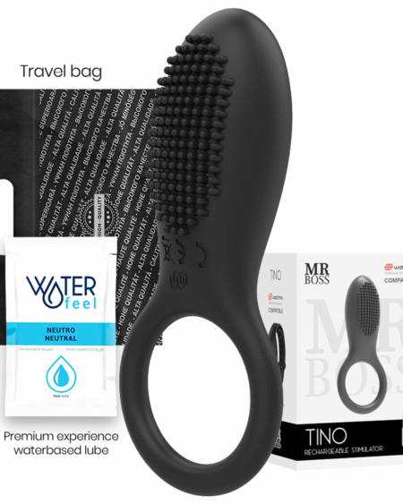 MR BOSS - TINO STIMULATORRING KOMPATIBEL MIT DER WATCHME WIRELESS-TECHNOLOGIE