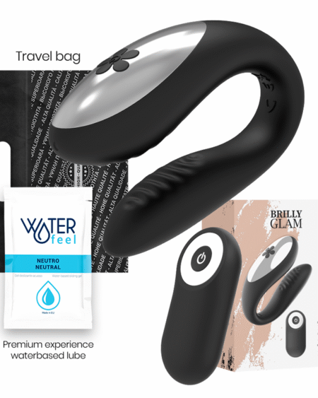 BRILLY GLAM - WIR LIEBEN DIE SCHWARZE FERNBEDIENUNG FÜR PARTNER