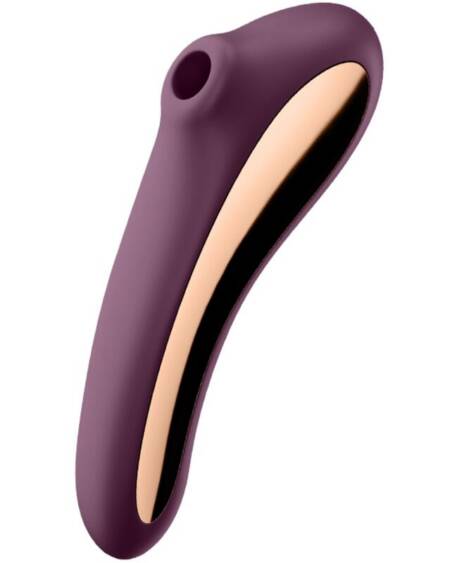 SATISFYER - DUAL KISS AIR PULSE VIBRATOR WEINROT