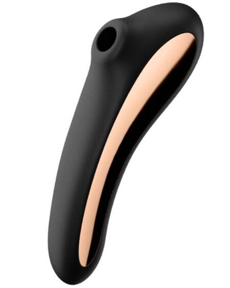 SATISFYER - DUAL KISS AIR PULSE VIBRATOR SCHWARZ