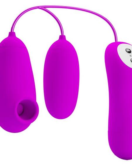 PRETTY LOVE - VIBRIERENDES BULLET UND SAUGNAPF