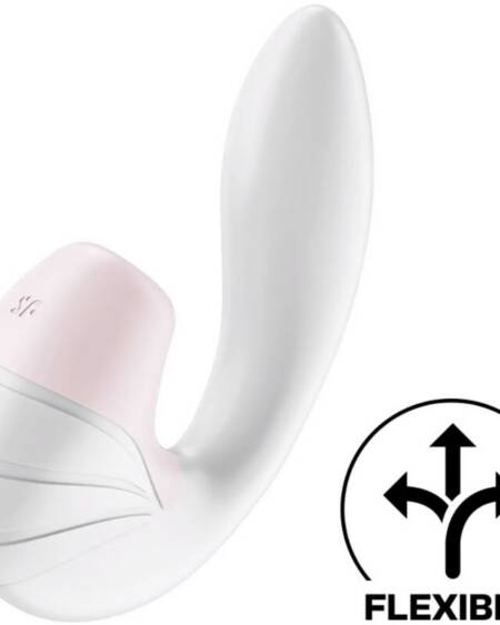 SATISFYER - SUPERNOVA LUFTPULSSTIMULATOR & VIBRATION WEISS
