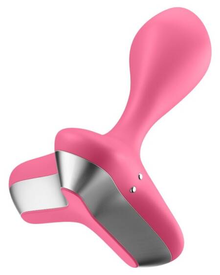 SATISFYER - GAME CHANGER PLUG VIBRATOR ROSA
