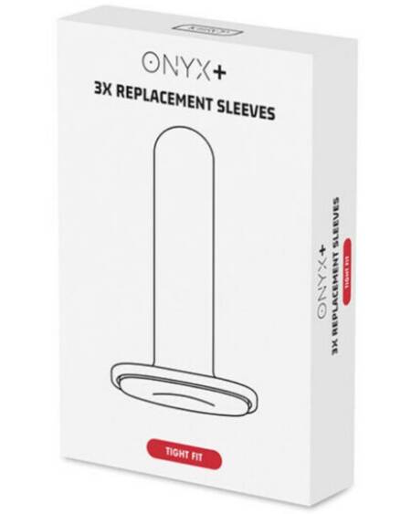 KIIROO - ONYX+ ERSATZABDECKUNG 3 EINHEITEN - ANGENEHME PASSFORM