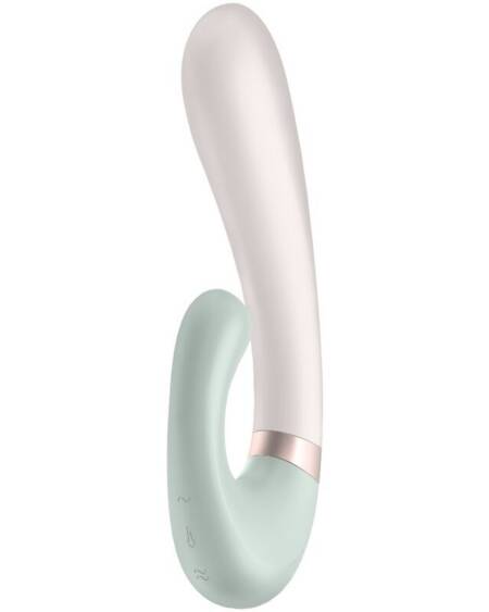 SATISFYER - HEAT WAVE VIBRATOR APP WEISS