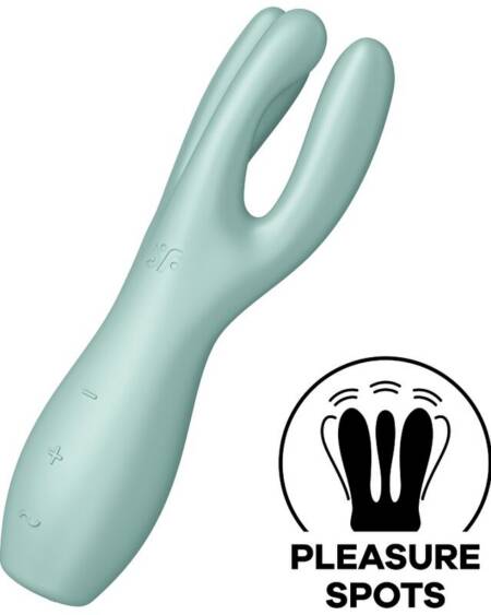 SATISFYER - THREESOME 3 VIBRATOR MINT