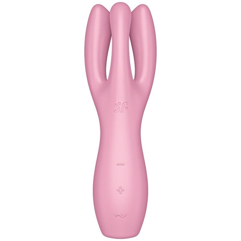 SATISFYER - THREESOME 3 VIBRATOR ROSA – Bild 2