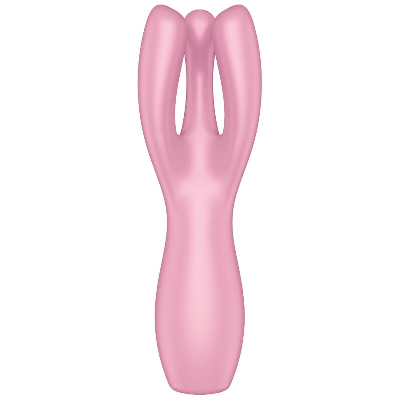 SATISFYER - THREESOME 3 VIBRATOR ROSA – Bild 3