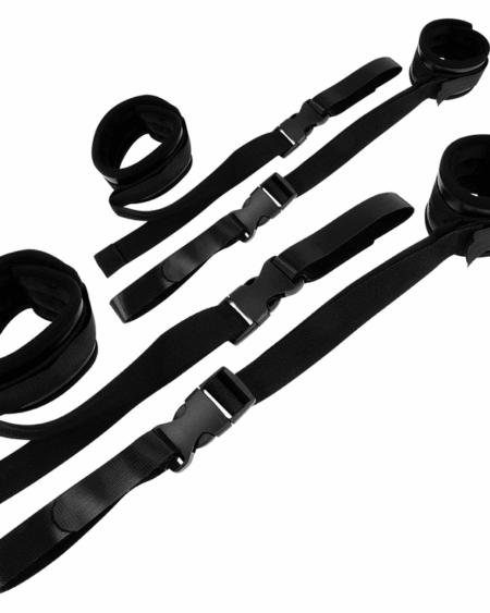 OHMAMA FETISH HANDSCHELLEN AUS NYLON UND KLETTVERSCHLUSS