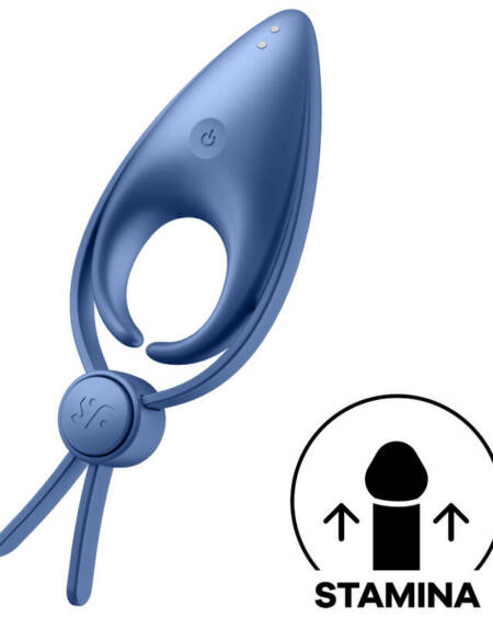 SATISFYER - SNIPER RINGVIBRATOR BLAU
