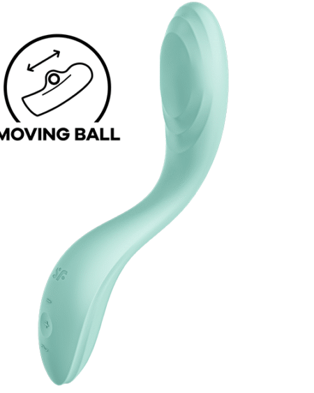 SATISFYER - RRROLLING PLEASURE GSPOT VIBRATOR GRÜN