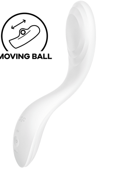 SATISFYER - RRROLLING PLEASURE GSPOT VIBRATOR WEISS
