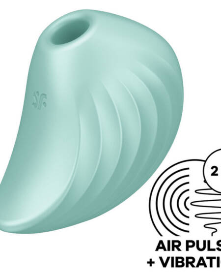 SATISFYER - PEARL DIVER AIR PULSE STIMULATOR & VIBRATOR GRÜN