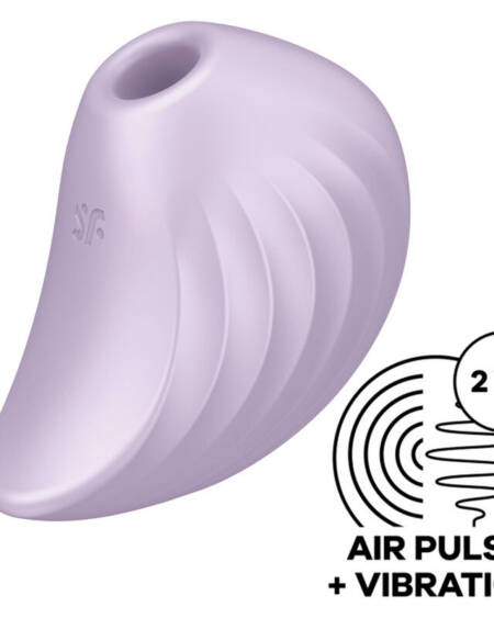 SATISFYER - PEARL DIVER AIR PULSE STIMULATOR & VIBRATOR VIOLETT