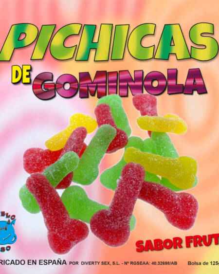 DIABLO GOLOSO - FRUCHT-GUMMINOL-PICHITAS MIT ZUCKER