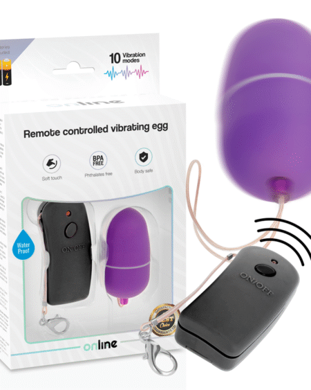 ONLINE - VIBRIERENDES EI MIT FLIEDER FERNBEDIENUNG