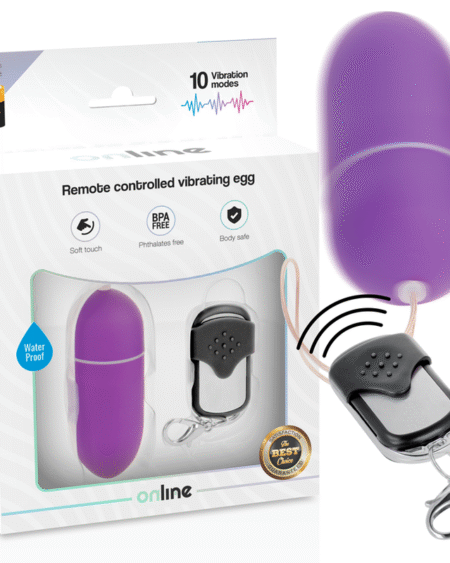 ONLINE - FERNBEDIENUNG VIBRIERENDES EI L FLIEDER