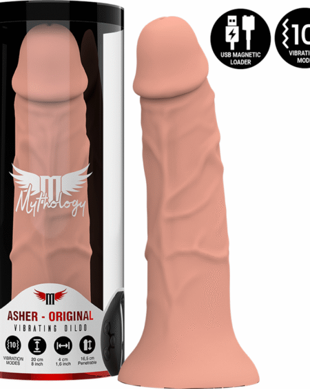 MYTHOLOGY - ASHER ORIGINAL DILDO M - VIBRATOR KOMPATIBEL MIT WATCHME WIRELESS TECHNOLOGY
