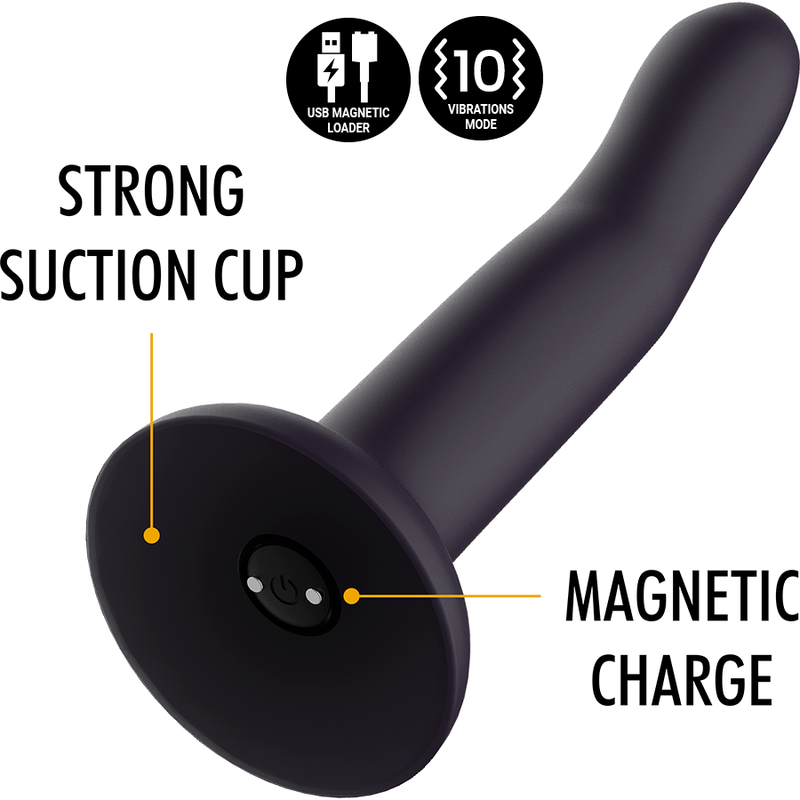 MYTHOLOGY - DUMAN MYSTIC DILDO M - VIBRATOR KOMPATIBEL MIT WATCHME WIRELESS TECHNOLOGY – Bild 2