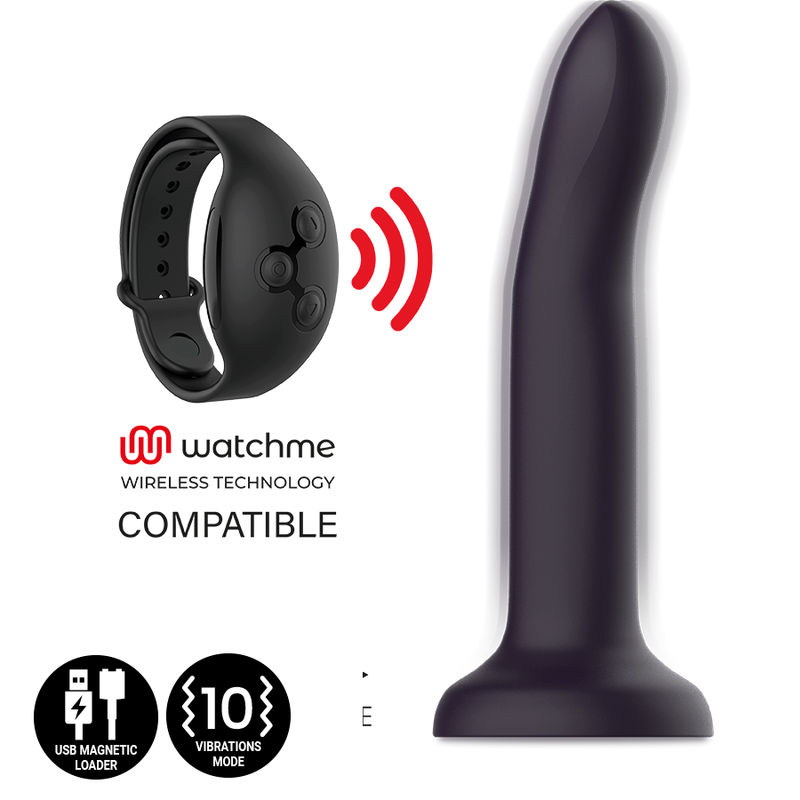 MYTHOLOGY - DUMAN MYSTIC DILDO L - VIBRATOR KOMPATIBEL MIT WATCHME WIRELESS TECHNOLOGY – Bild 3