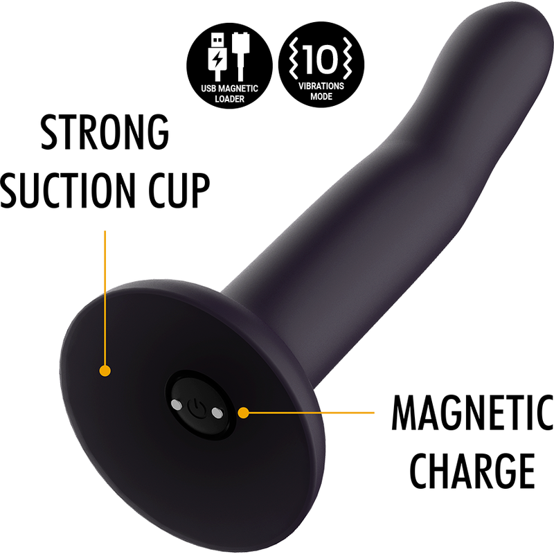 MYTHOLOGY - DUMAN MYSTIC DILDO L - VIBRATOR KOMPATIBEL MIT WATCHME WIRELESS TECHNOLOGY – Bild 2